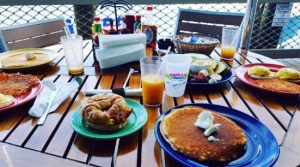 breakfast at grills port canaveral new deck florida waterfront